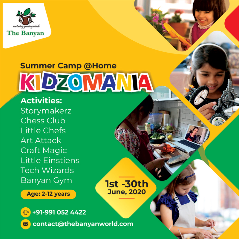 KIDZOMANIA Online Summer Camp for Kids